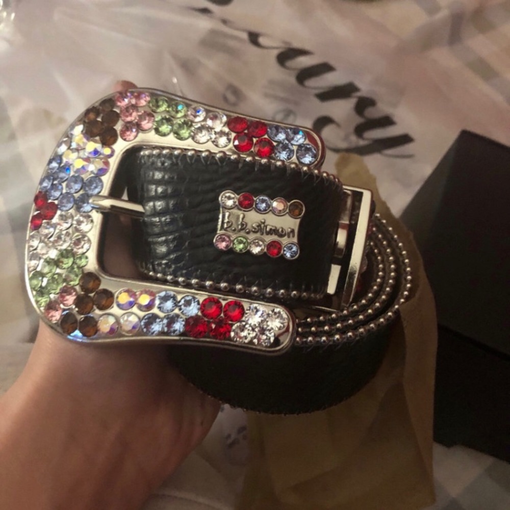 AUTHENTIC BB SIMON “APRIL” BELT